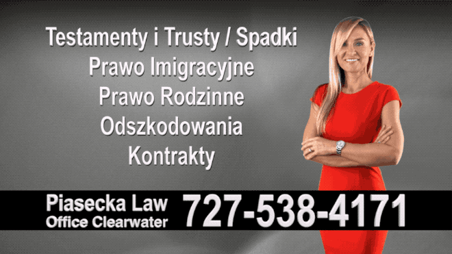 Polish Lawyer Saint Pete Beach, Polish, attorney, lawyer, Florida, Floryda, Agnieszka Piasecka, Aga Piasecka